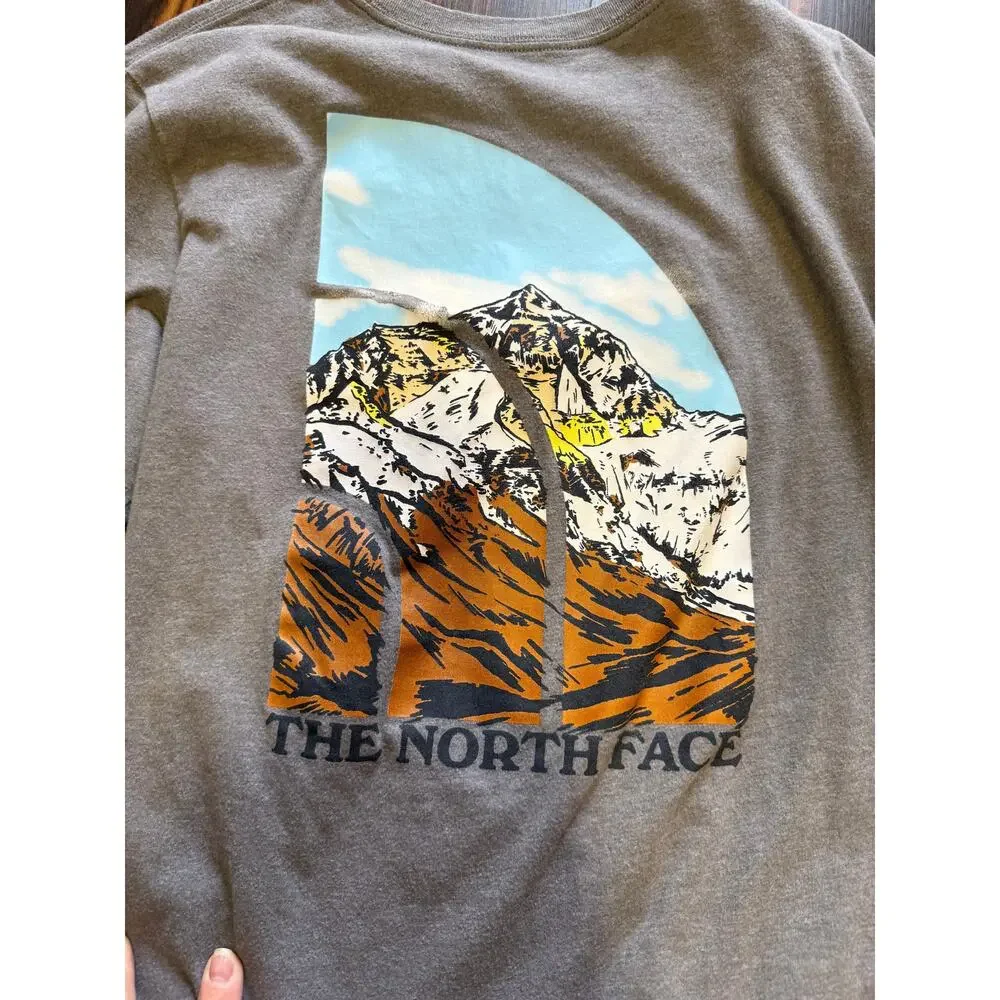 The North Face Bundle of Two Long Sleeve Graphic Tees Size M